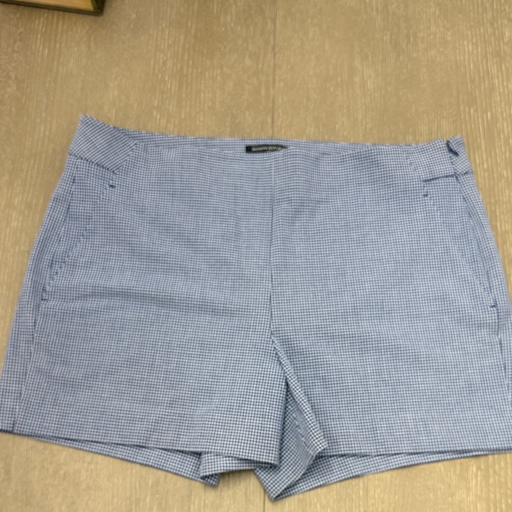 Royal Blue Banana Republic Checkered Women's Shorts